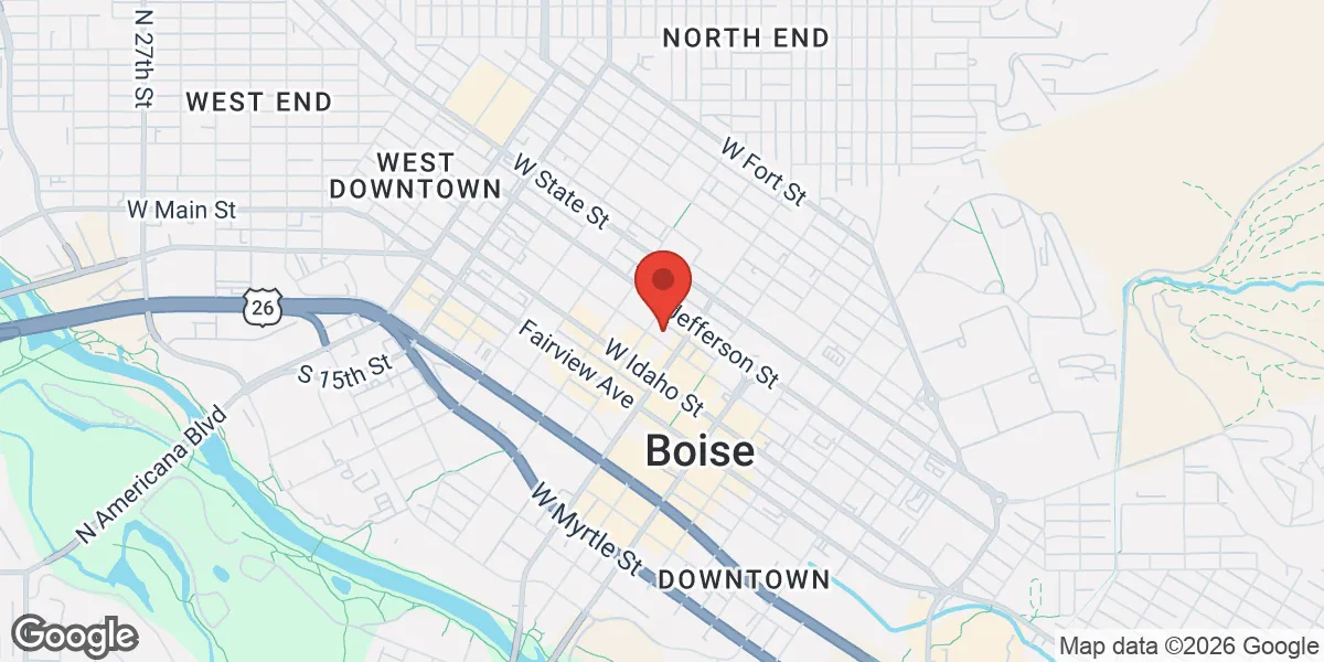 Map showing Vitality Testosterone Replacement Therapy Clinic location