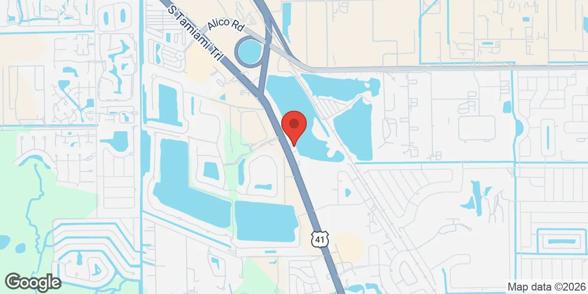 Map showing LowTdoc - Testosterone Replacement Therapy in Fort Myers location