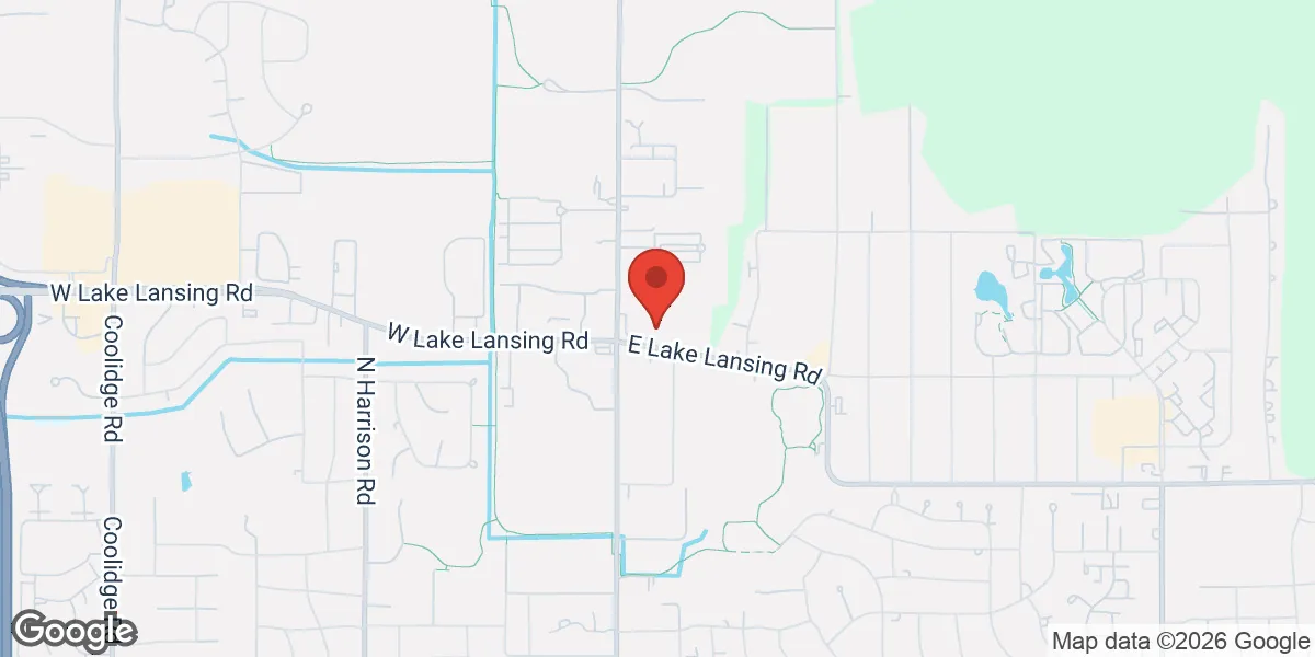 Map showing Low T Michigan location