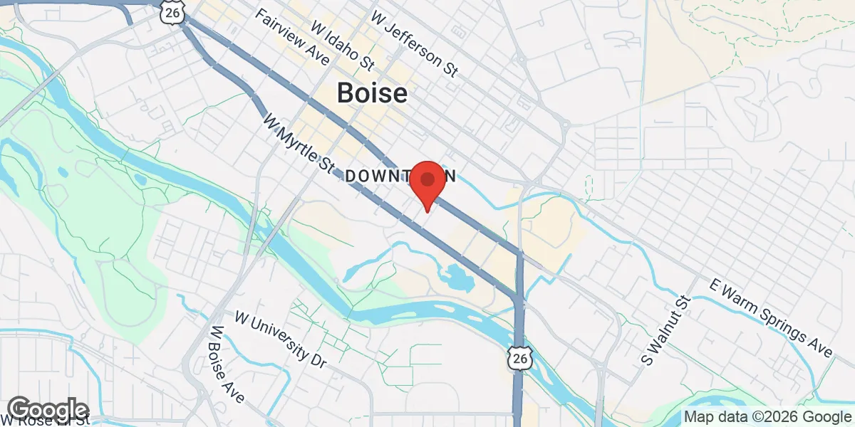 Map showing Vessel Mens Health location