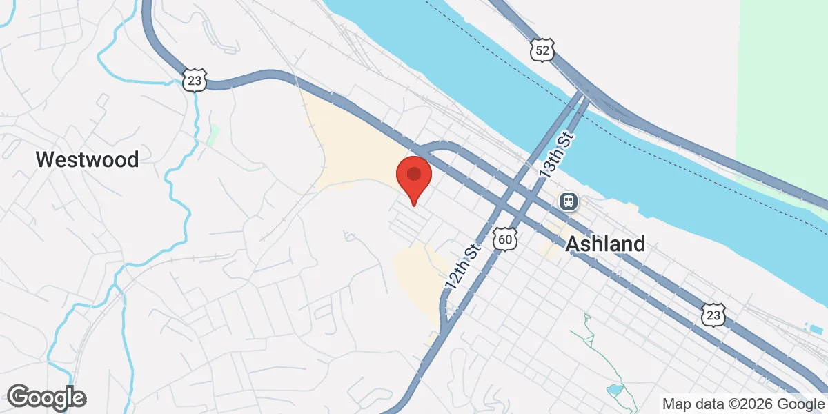 Map showing Hormone Replacement Therapy location