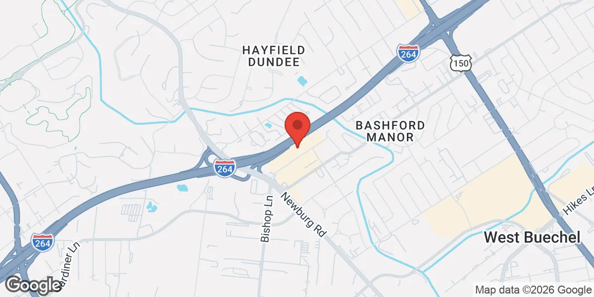 Map showing Hightower Men's Clinic location