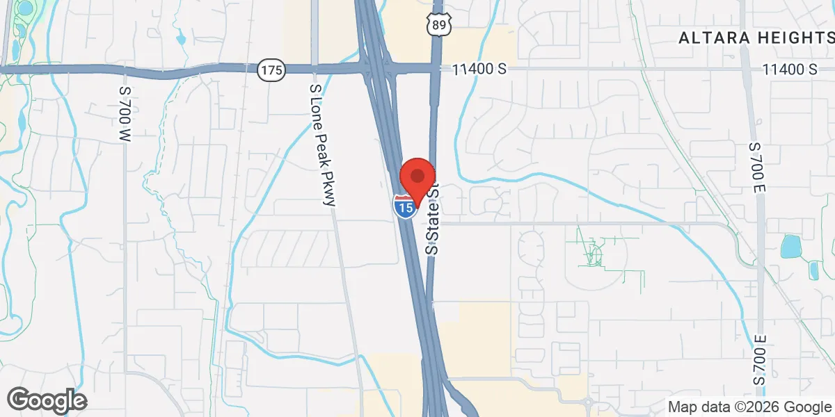 Map showing Balanced Body MD location