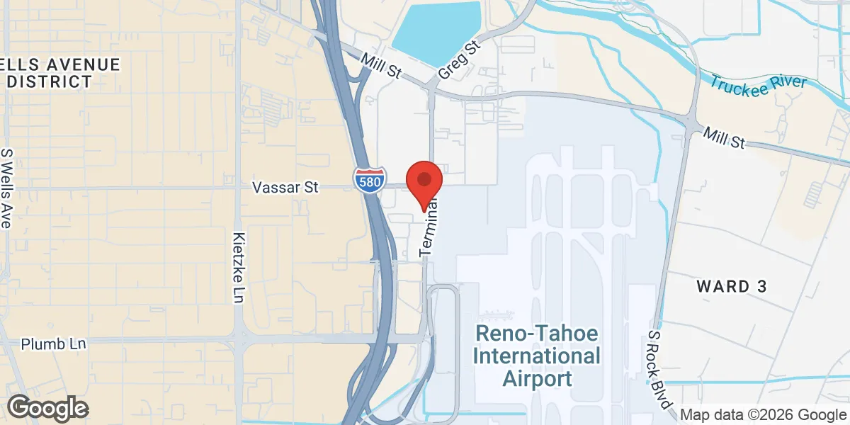 Map showing Reno Premier Medicine: Chris Martin, APRN, FNP-C location