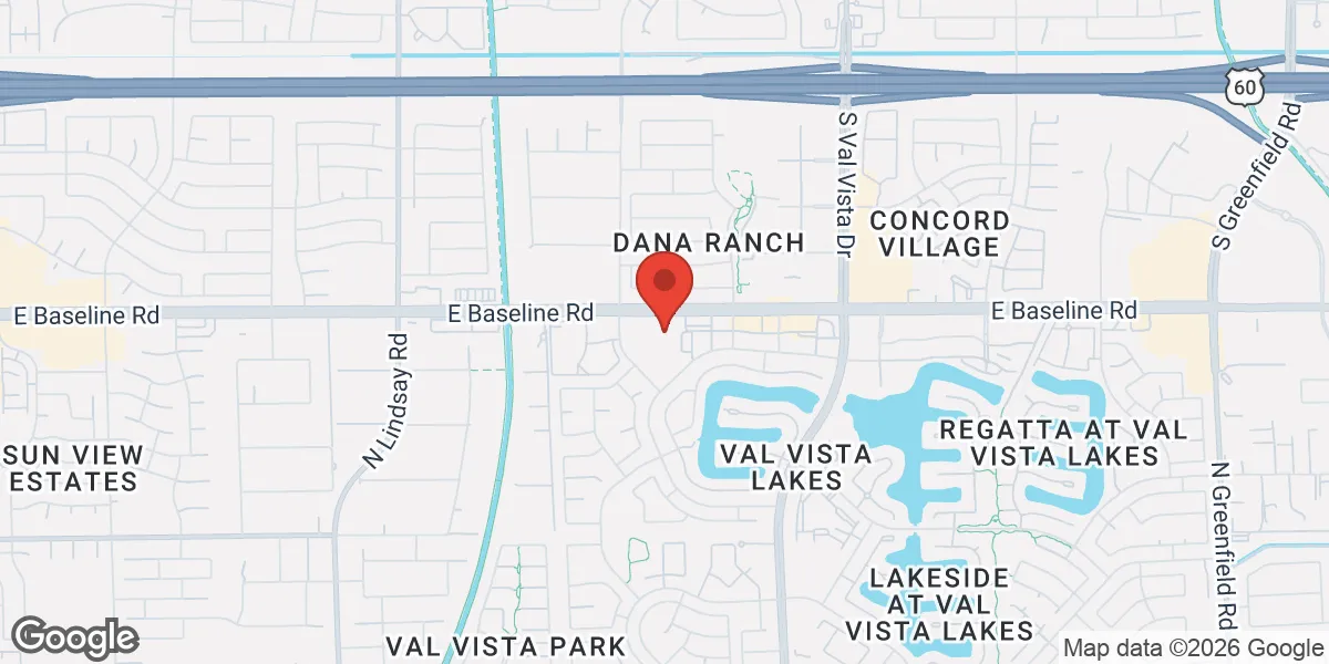 Map showing Ageless Men's Health location