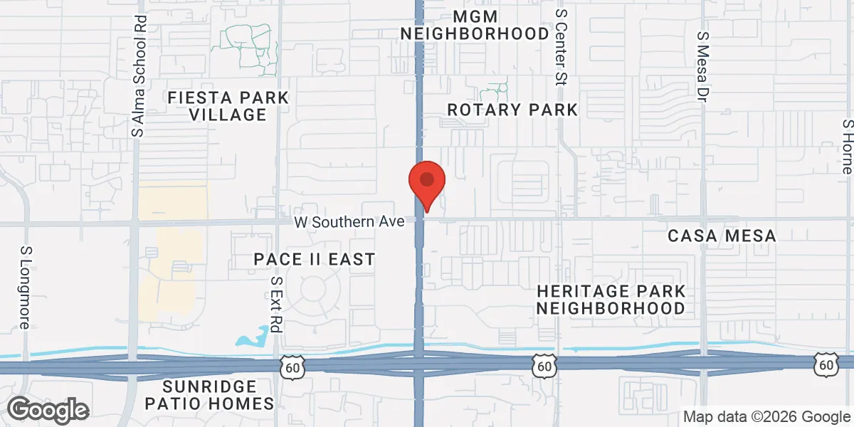 Map showing Feel Better AZ location