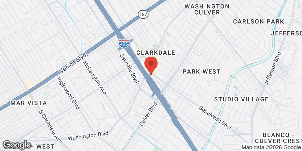 Map showing The Man Clinic location