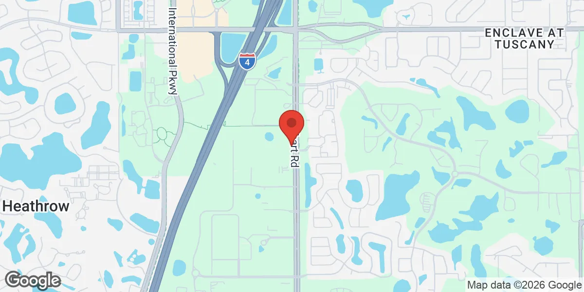 Map showing BioDesign Men's Clinic of Lake Mary location